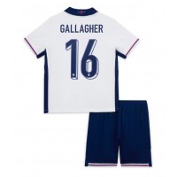 Echipament fotbal Anglia Conor Gallagher #16 Tricou Acasa European 2024 pentru copii maneca scurta (+ Pantaloni scurti)